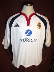 2005 New Zealand Rugby Mens Jersey, Adidas, White, Sewn-on, Size 2XL, EUC - Picture 1 of 6