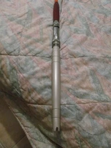 ANTIQUE VINTAGE ROD VARMAC RS 3 WITH  AFTCO ROLLER GUIDES & RARE  HANDLE - Picture 1 of 11