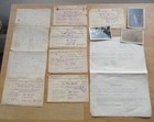 Kleiner Nachlass 6 Belege Kriegsgefangenenpost aus Russland + Fotos /  2. WK