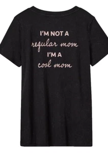 NWT Torrid Mean Girls Cool Mom Cotton Tee T Shirt Black Grey Wash Size 3X 22/24 - Picture 1 of 12