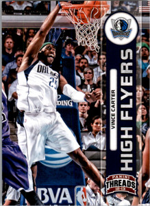 2012-13 Panini Threads High Flyers Mavericks Basketball Card #21 Vince Carter