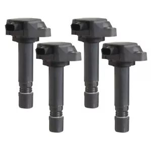 Hitachi Set of 4 Ignition Coils Kit For Honda Civic LX EX GX DX 1.8L L4 06-11 - Picture 1 of 1