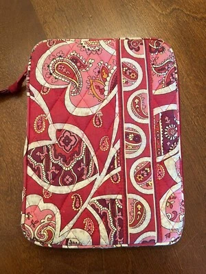 Vera Bradley E-reader Kindle iPad Mini  Case Cover Red Paisley - Image 1 of 4