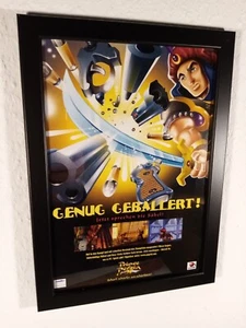 Prince of persia 3d pc Werbeblatt Gerahmt Poster Ad Page framed Werbung - Bild 1 von 2