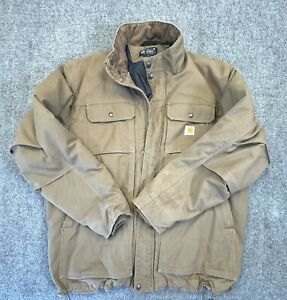 Carhartt Mens XXL Canyon Brown Full Swing Quick Duck Insulated