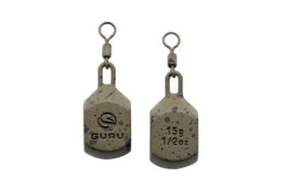 GURU Square Pear Bomb 2er-Pack Grundblei Feeder Karpfen Angeln