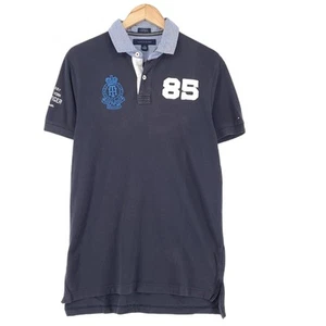 Camisa Polo Azul Tommy Hilfiger Para Hombre Talla M Mediana - Imagen 1 de 7