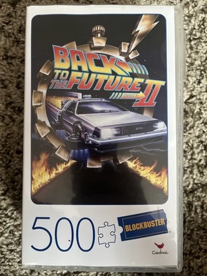 Puzzle BLOCKBUSTER Regreso al Futuro II. Artículo de coleccionista nuevo sellado* Foto 1 de 4