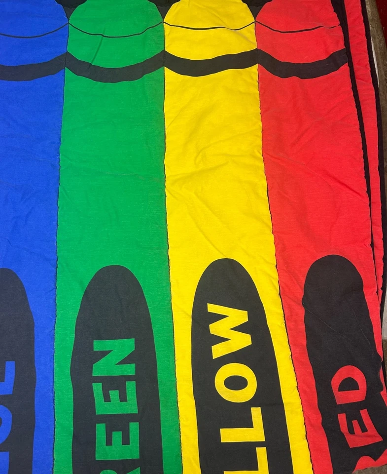 Edredón de colección Crayola Crayon Box tamaño completo 76X86 Foto 1 de 4