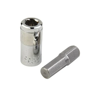 Venta caliente Adaptador de enchufe de taladro estándar 1/4\" vástago hexagonal acero cromo vanadio - Imagen 1 de 12