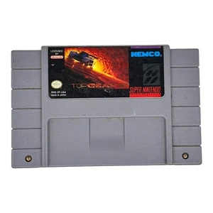 Top Gear 2 Super Nintendo SNES Tested Authentic - Picture 1 of 4