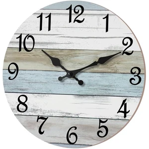 14-Inch Non-Ticking Battery Clock - Perfect for Kitchen, Office, and More - Picture 1 of 11
