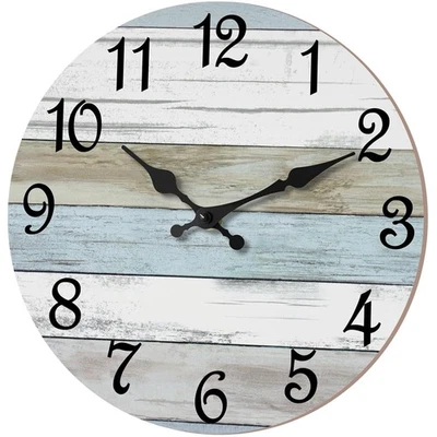14-Inch Non-Ticking Battery Clock - Perfect for Kitchen, Office, and More - Image 1 of 4