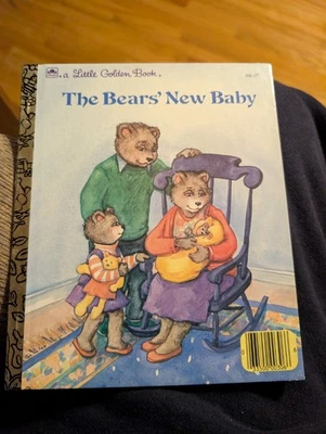 Vintage A Little Golden Book The Bears’ New Baby 1988 306-57 #3809 - Image 1 of 2