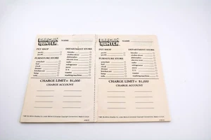 Ganga Hunter 1981 piezas de repuesto juego - bloc de listas de la compra - Imagen 1 de 1