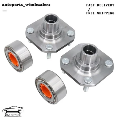 For Toyota 1991-1999 Tercel 92-1997 Paseo 2x Front Wheel Hub Bearing Compatible - Image 1 of 4