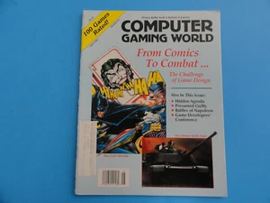 COMPUTER GAMING WORLD MAGAZINE JUNE 1989 #60 DATA EAST'S BATMAN, BATTLE TANK - Bild 1 von 10