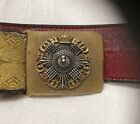 2nd  Dragoons, Royal Scots Greys Victorian Officers WBC- Buckle-Belt