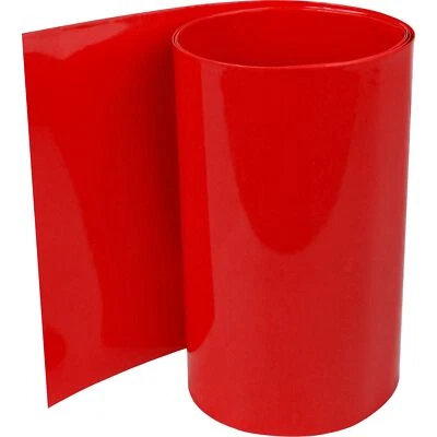 ISOLATECH Set tubi termoretraibili assortimento PVC 18650 batteria colorata al metro 2:1 rosso