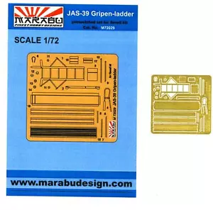 Marabu Models 1/72 SAAB JAS-39 GRIPEN LADDER Photo Etch Detail Set - Picture 1 of 2