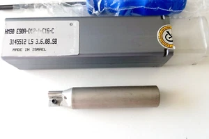 ISCAR HM90 E90A-D12-1-C16-C Schaftfräser tragend HM90 AP 1003 Wendeplatten - Bild 1 von 2