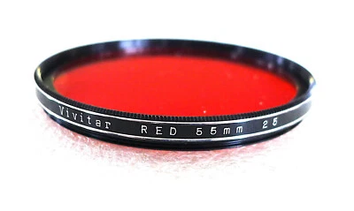 55mm Vivitar RED (25) Filter - Classic B&W Contrast - NEW - Image 1 of 3