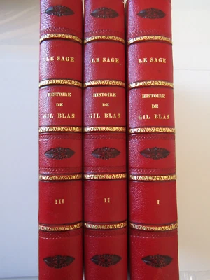 Histoire de Gil Blas / Dédicace de Gradassi / Vairel 1948 / 1 des 12 sur Annam - Photo 1/4