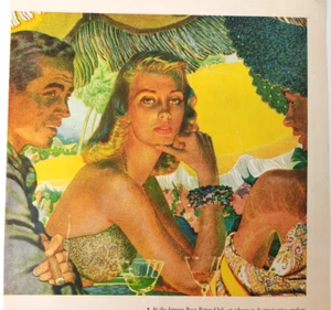 Boca Raton Club Florida Webster Cigars Tobacco Vintage 1948 Ad Magazine Print - Picture 1 of 5