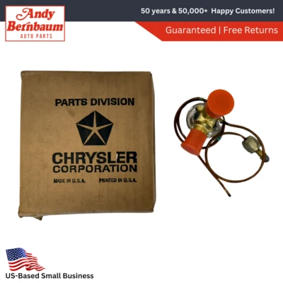 Dodge Plymouth Chrysler 1965-1974 aire acondicionado válvula de expansión de aire acondicionado 2584923 nuevo de stock Foto 1 de 4