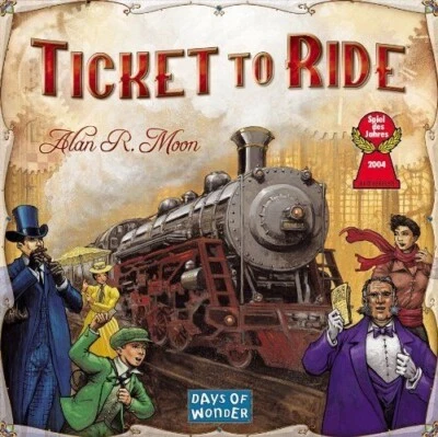 Ticket to Ride Board Game Cross-Country Train Adventure by Days of Wonder CHOP - Image 1 of 2