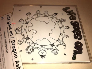 Dragon Ash CD hit single Life Goes On 3 track jpop j rap with BONUS Sticker - Imagen 1 de 4