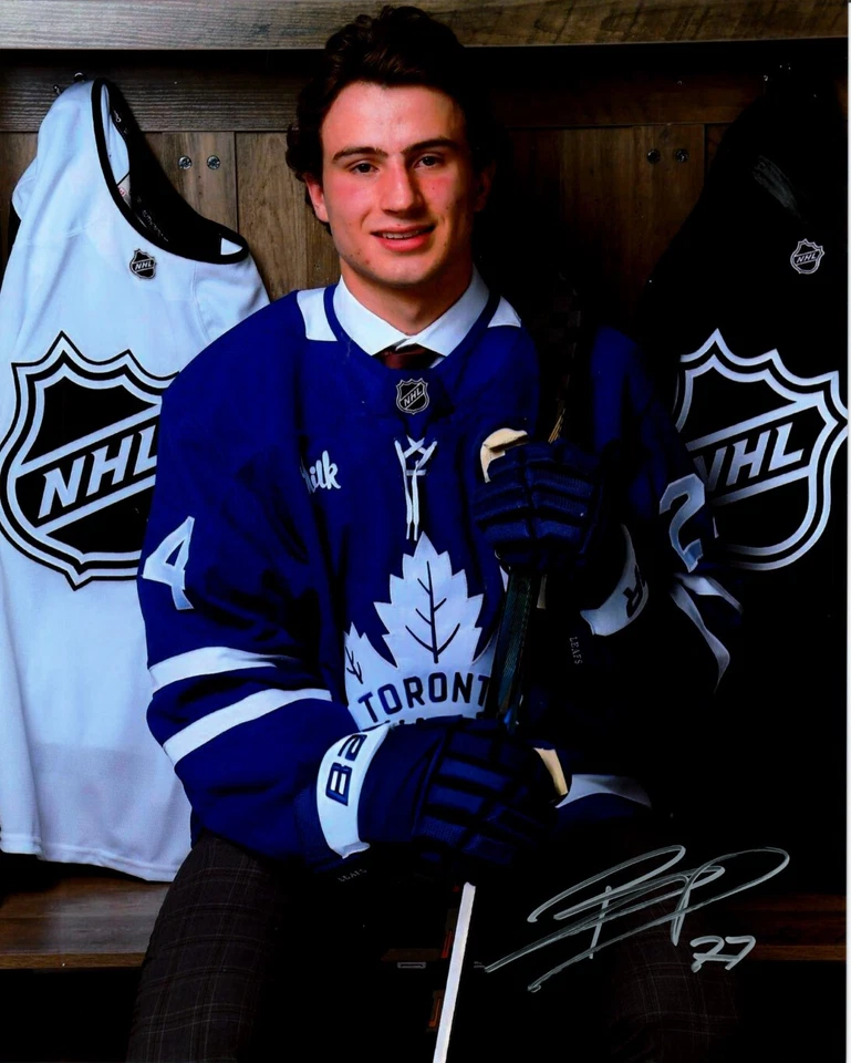 BEN DANFORD autographed SIGNED TORONTO MAPLE LEAFS 8X10 photo - Image 1 of 1