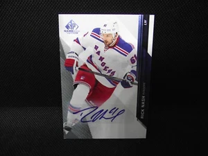 2014-15 SP Game Used Autographs Blue #21 Rick Nash C - Picture 1 of 2