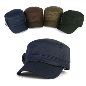 Traje de vestir unisex para hombre y mujer Mqum gorra informal ejército militar cadete sombreros de camionero - Imagen 1 de 8
