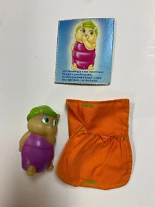 Vintage 1980's Glow Worm Glo Friends Skunkbug Playskool W Sleeping Bag & Card - Picture 1 of 2