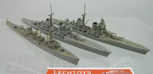 Wiking 1:1250, Konvolut 3 Militärschiffe aus Metall guter Zustand - Imagen 1 de 1