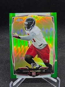 2014 Topps Chrome Football Green Refractor Pick Your Own & Complete Your Set - Picture 1 of 15