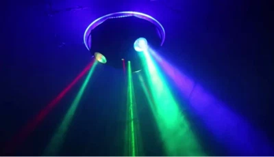 4 In 1 Laser LED Lighting Projector Projector for DJ Party KTV Disco Club Stage - Image 1 of 4