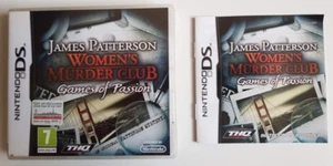 James Patterson Women's Murder Club Games of Passion (Nintendo DS 2009 + Anleitung) - Bild 1 von 2