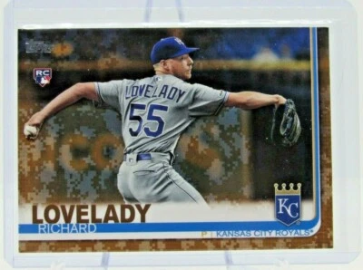 2019 Topps Update #US213 Richard Lovelady RC Memorial Day Camo Parallel #/25 - Image 1 of 2