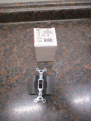 PASS & SEYMOUR 1222 MANUAL CONTROLLER 15A 120V NEW FREE SHIPPING - Image 1 of 3