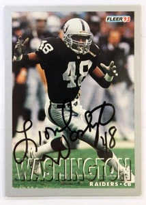 1993 Fleer - Lionel Washington #433 - Autographed - Picture 1 of 2