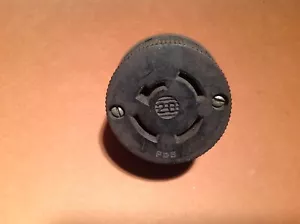 P & S Non-NEMA 20 amp 250 volt/10 amp 600 volt Turnlok Receptacle- 3 phase? - Picture 1 of 4