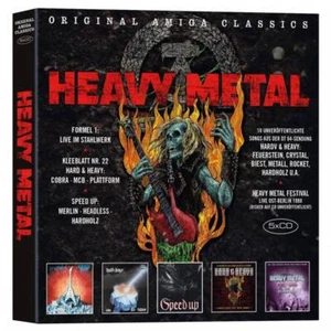 HEAVY METAL Original Amiga Classics 5CD Box Formel 1 MCB Cobra DDR 80er * NEU - Bild 1 von 1