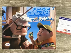 (SSG) Rare ED ASNER Signed 10X8 Color Disney - Pixars "Up" Photo - PSA/DNA COA - Bild 1 von 5