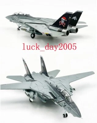 Wltk US Navy F-14B Tomcat VF-103 JOLLY ROGERS SANTA CAT 1/100 Diecast Jet Model - Image 1 of 4
