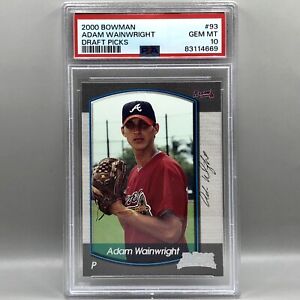2000 Adam Wainwright Bowman #93 - Rookie Card RC - PSA 10