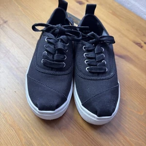 Toms cordones cupsole canvas sneakers size 12.5 nwt - Picture 1 of 12