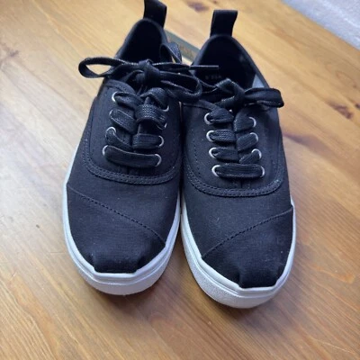 Zapatillas Toms Cordones Cupsole Lona Talla 12.5 Nuevas con Etiquetas Foto 1 de 4
