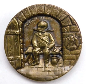 Antigua imagen de colección BOTÓN Napoleón Tercero BONITA - Imagen 1 de 5
